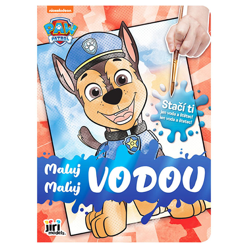 Maľuj vodou Labková patrola