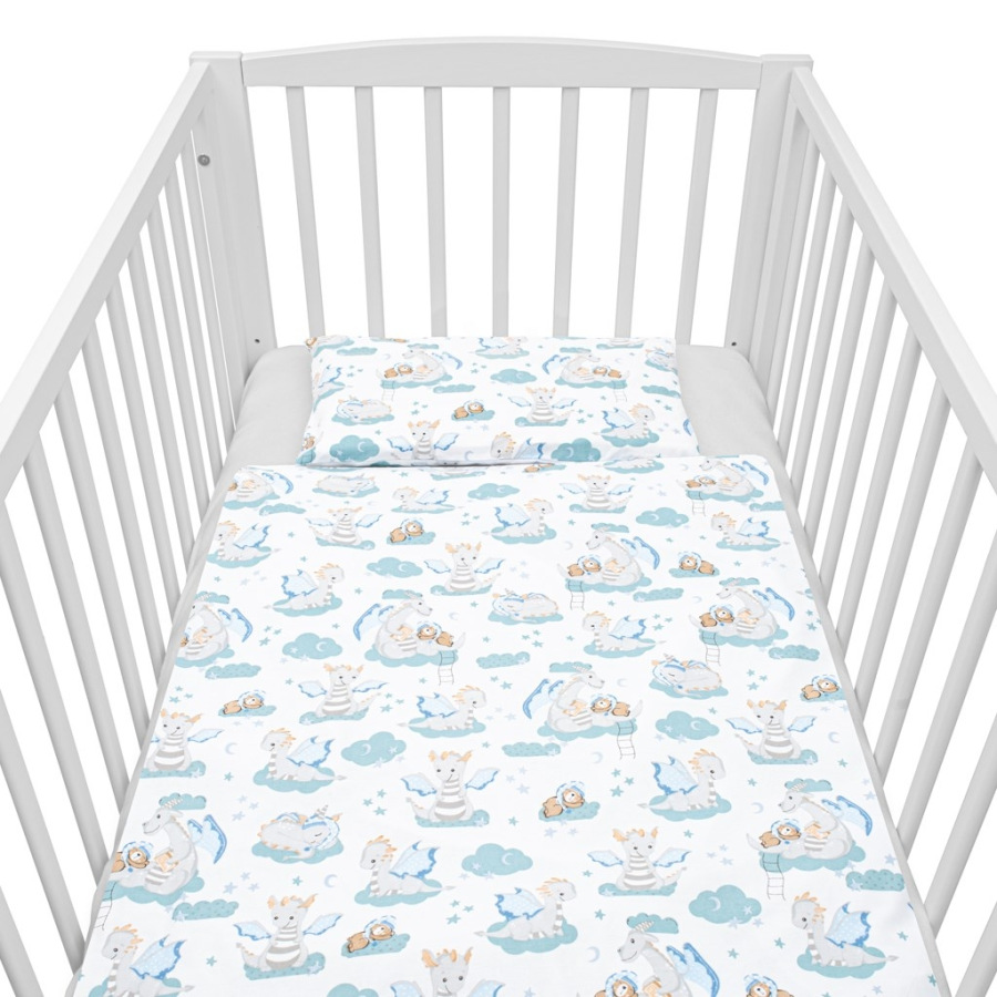 2-dielne posteľné obliečky New Baby Dráčik 90/120 cm