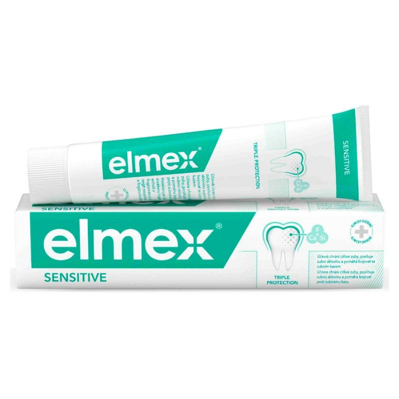 Elmex zubná pasta sensitive 75 ml