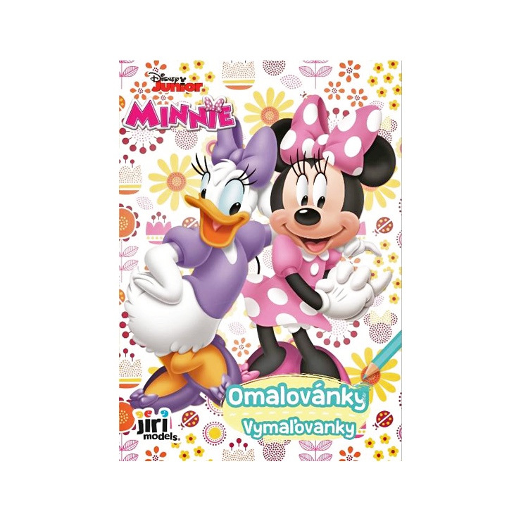 Minnie a Daisy omaľovánka