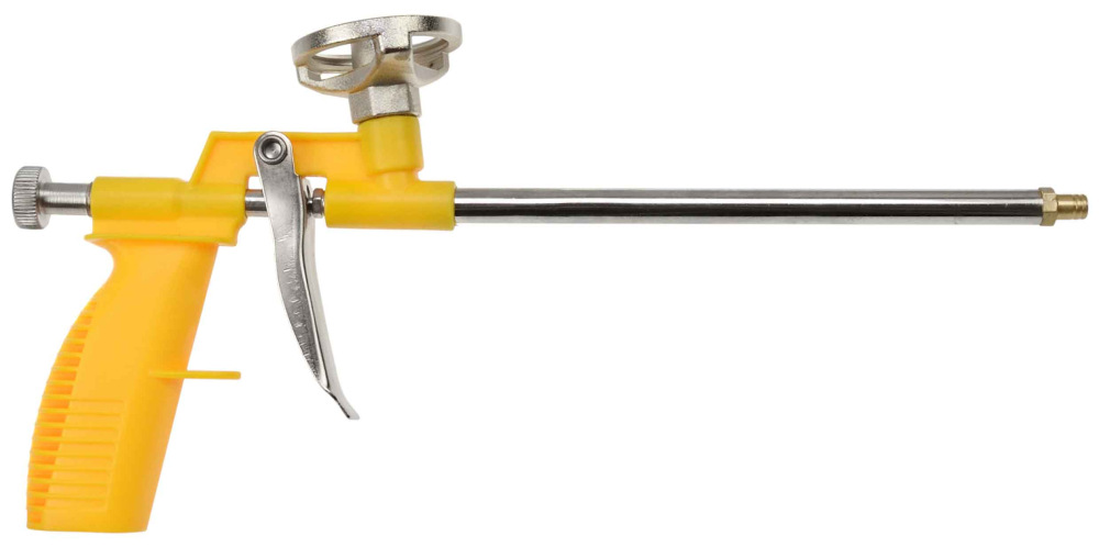 Pištoľ na montážnu penu kovová, KELTIN