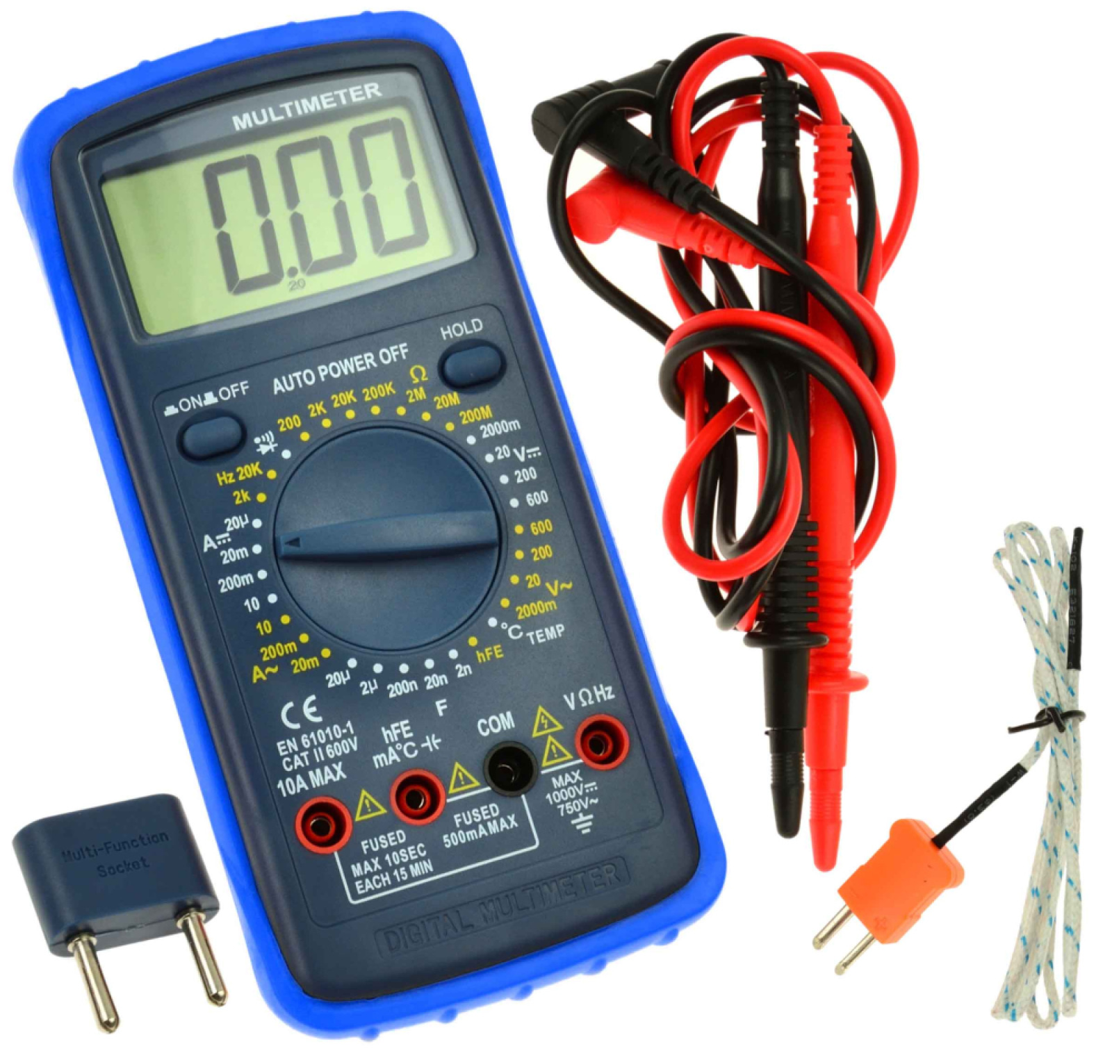 Digitálny multimeter PREMIUM 5808 so zvukovou signalizáciou, GEKO