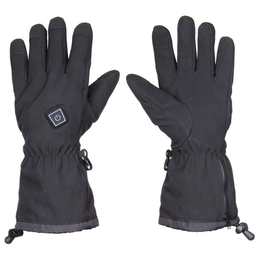 Thermo Ski vyhrievané rukavice čierna