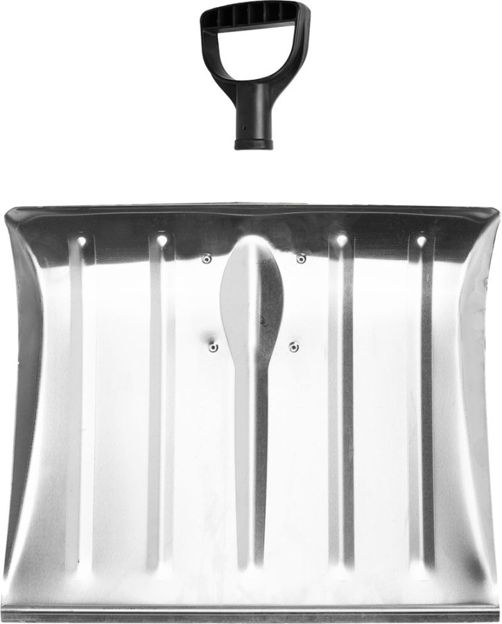 Odhrňovač Snowman ALU 400x350 mm, hliníková lopata na sneh, odhŕňač, bez násady