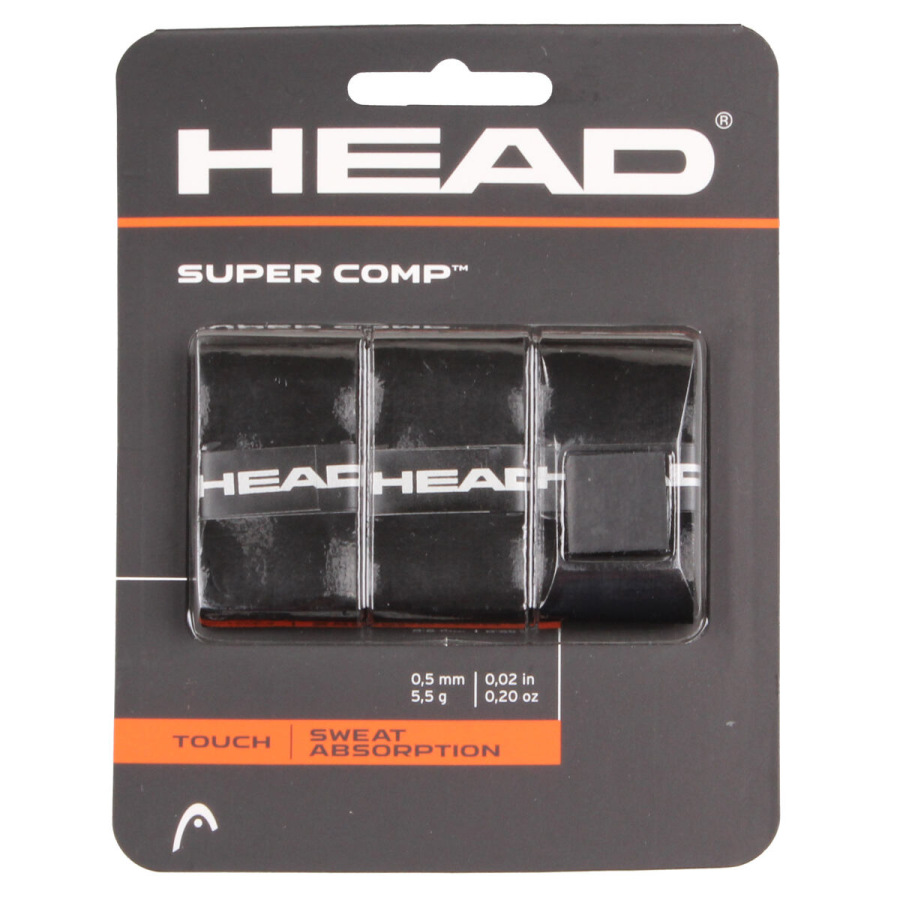 Super Comp overgrip omotávka hr. 0,5 mm čierna