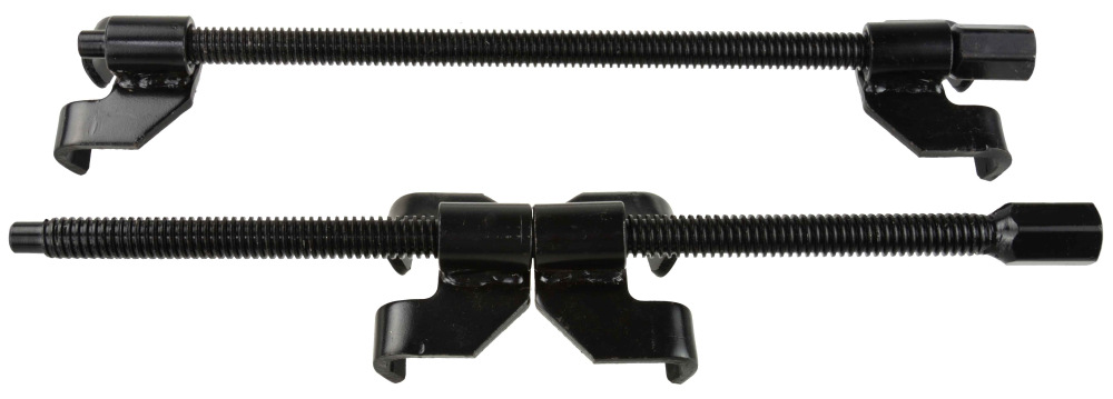 Sťahovák pružín tlmičov automobilov, max. rozostup úchytov 380 mm, 2ks, GEKO