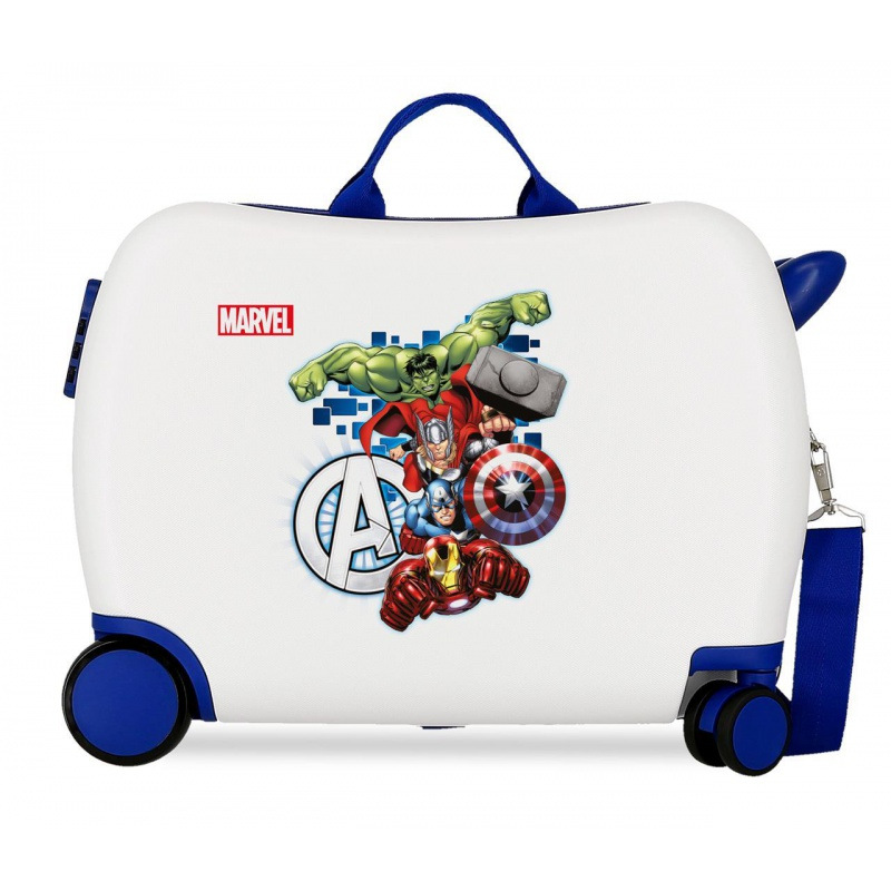 Detský kufor na kolieskach / odrážadlo "All Avengers", 34L, 2479865