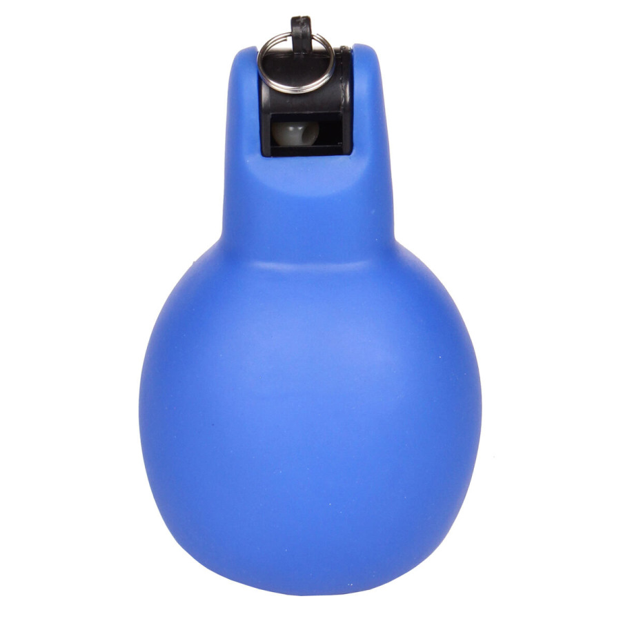 Squeeze ručná píšťalka modrá