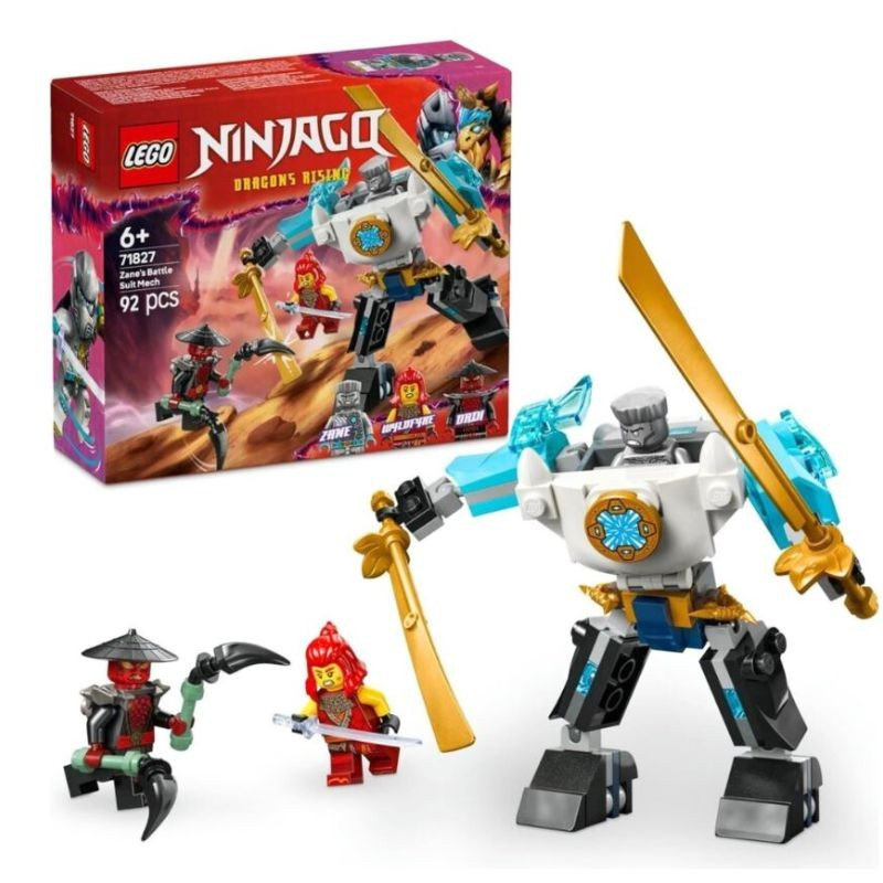 LEGO NINJAGO Zaneov bojový robotický oblek