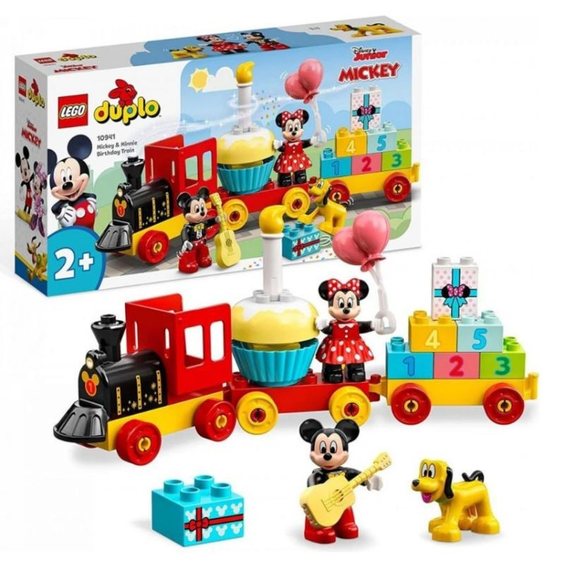 LEGO DUPLO Narodeninový vláčik Mickeyho a Minnie