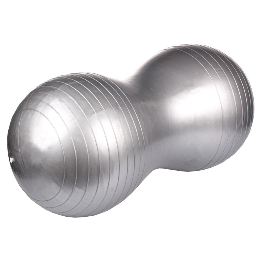 Peanut Ball 45 gymnastická lopta sivá