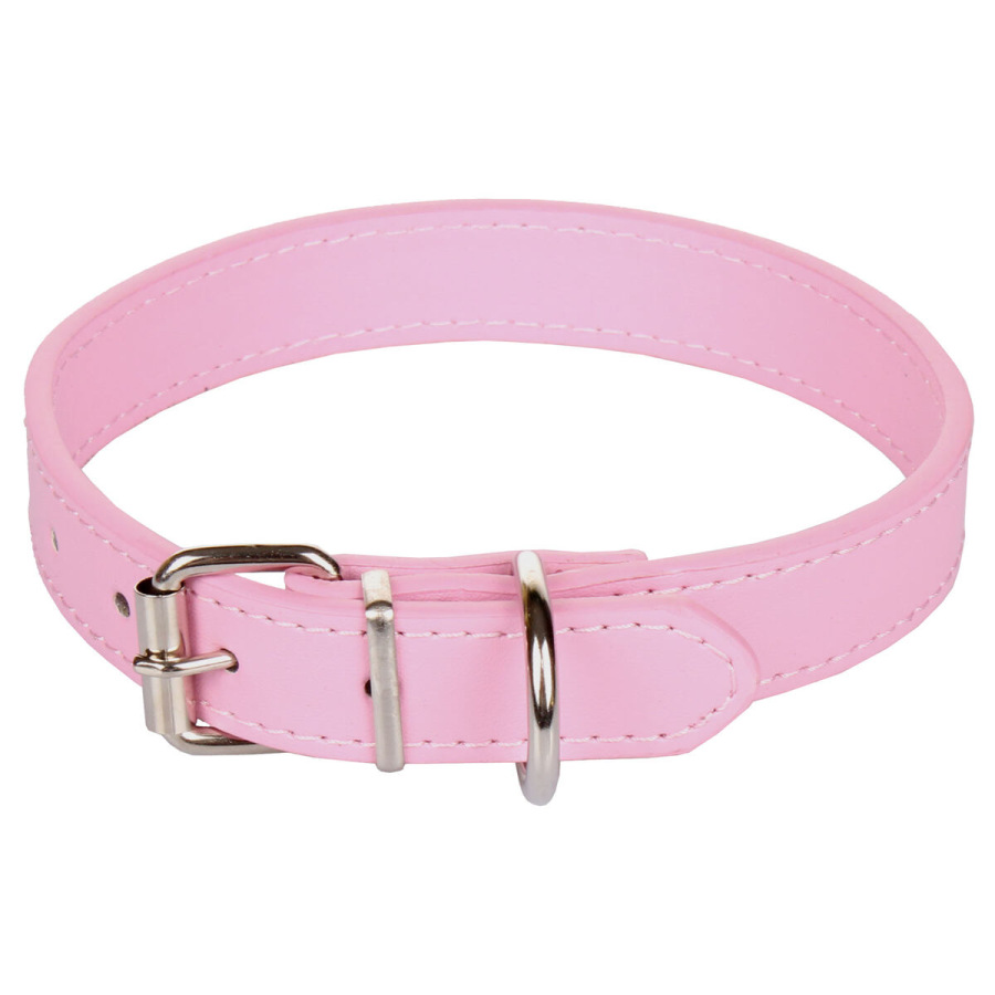 Dog Leash obojok pre psy ružová