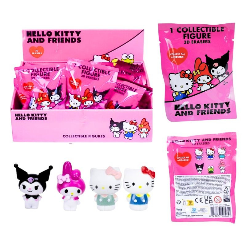Hello Kitty & Friends 3D gumy