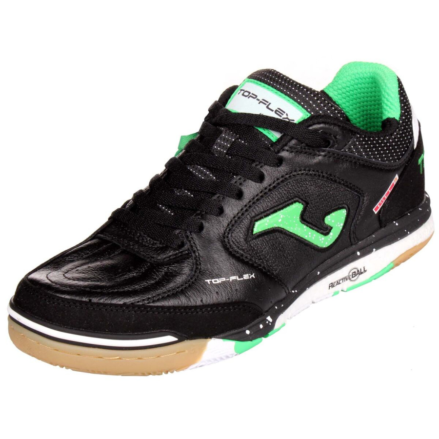 Top Flex Rebound 2401 sálová obuv čierna-zelená