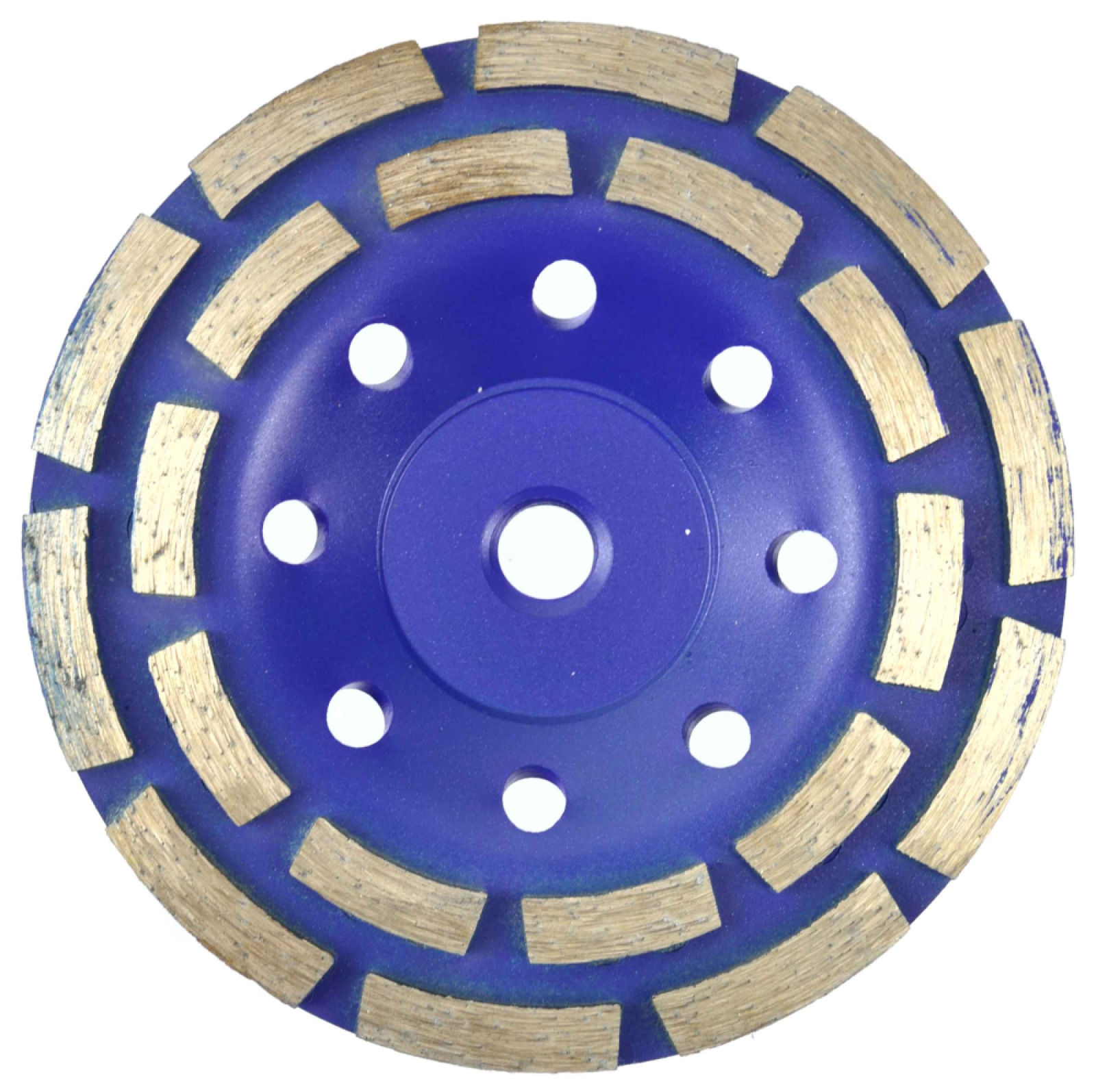 Brúsny diamantový kotúč 125 x 22 mm dvojradový so závitom M14, GEKO