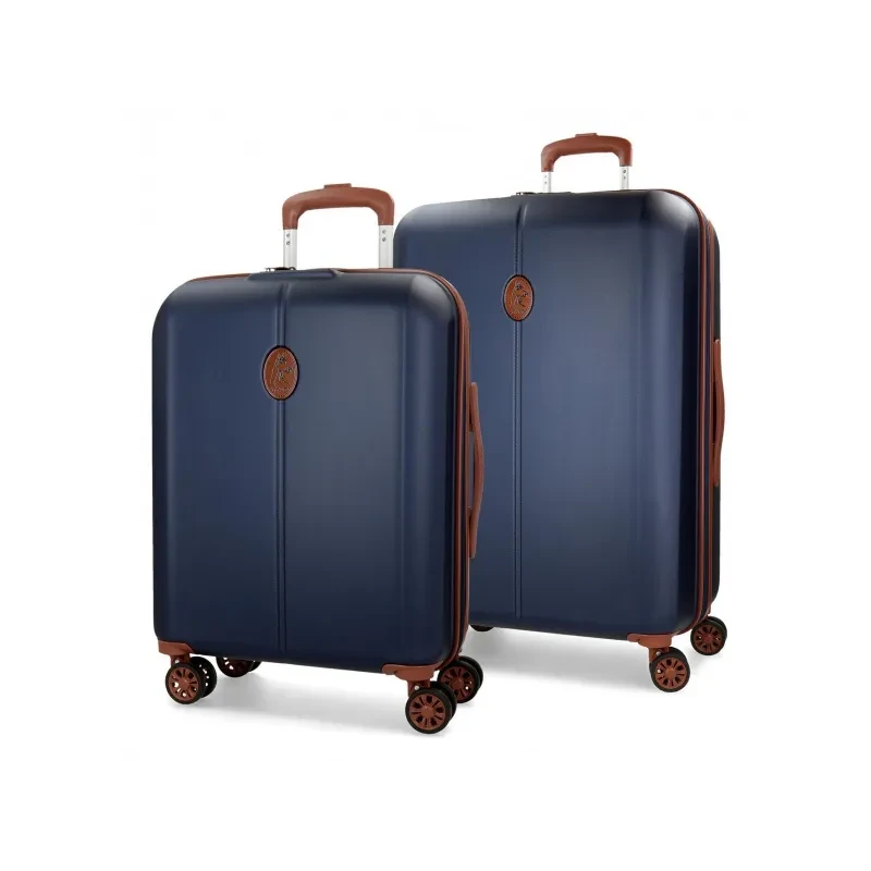 EL POTRO Ocuri Marino, Sada luxusných ABS cestovných kufrov 70cm/55cm, 5128926