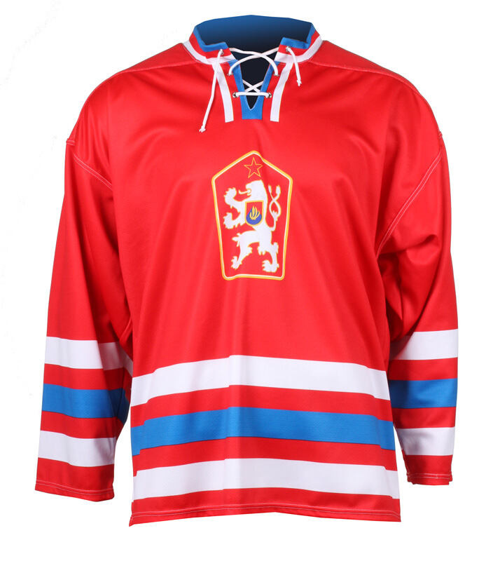 Replika ČSSR 1976 hokejový dres červená
