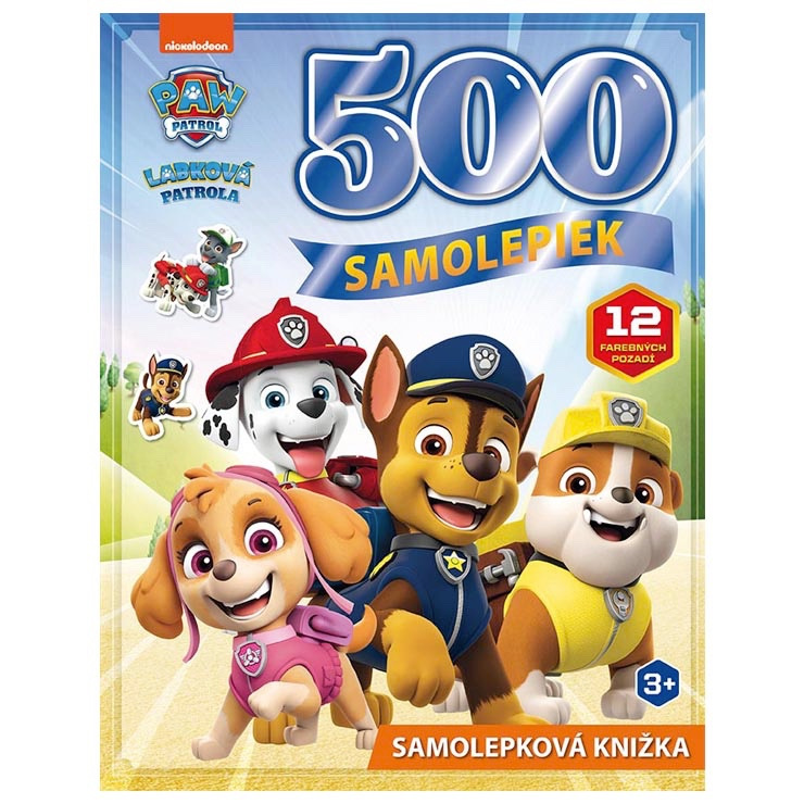 500 samolepiek Labková patrola