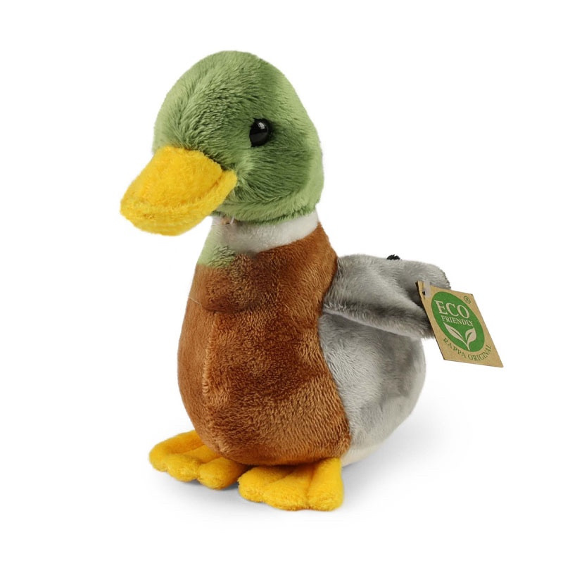 Plyšový vták kačka divoká