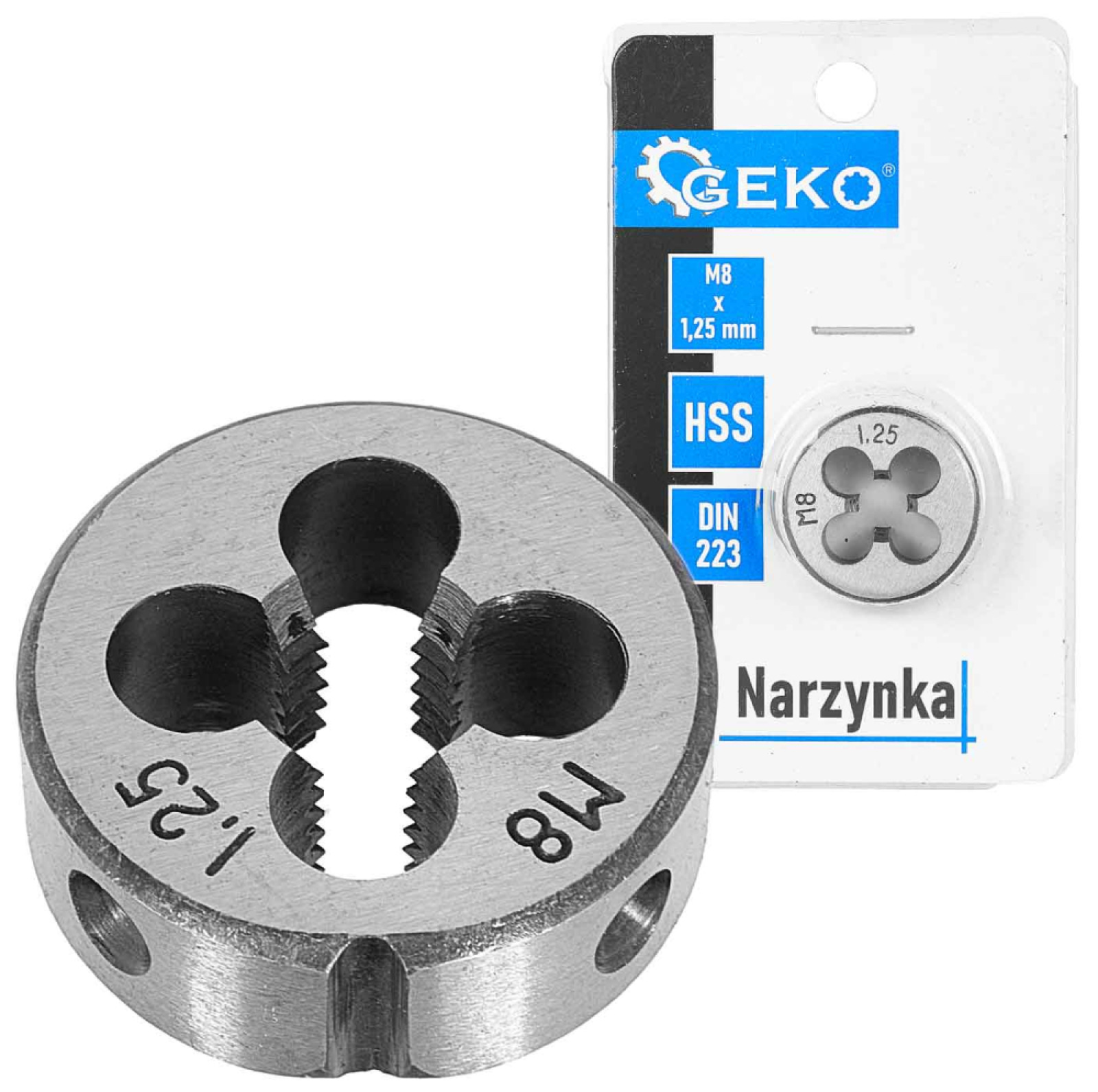Závitové očko M8 x 1,25 HSS, GEKO