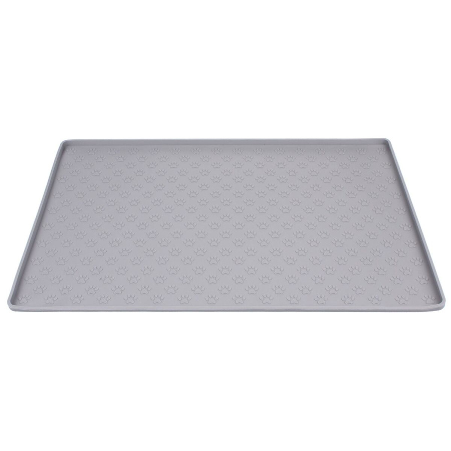 Pet Mat Small podložka pod misky sivá