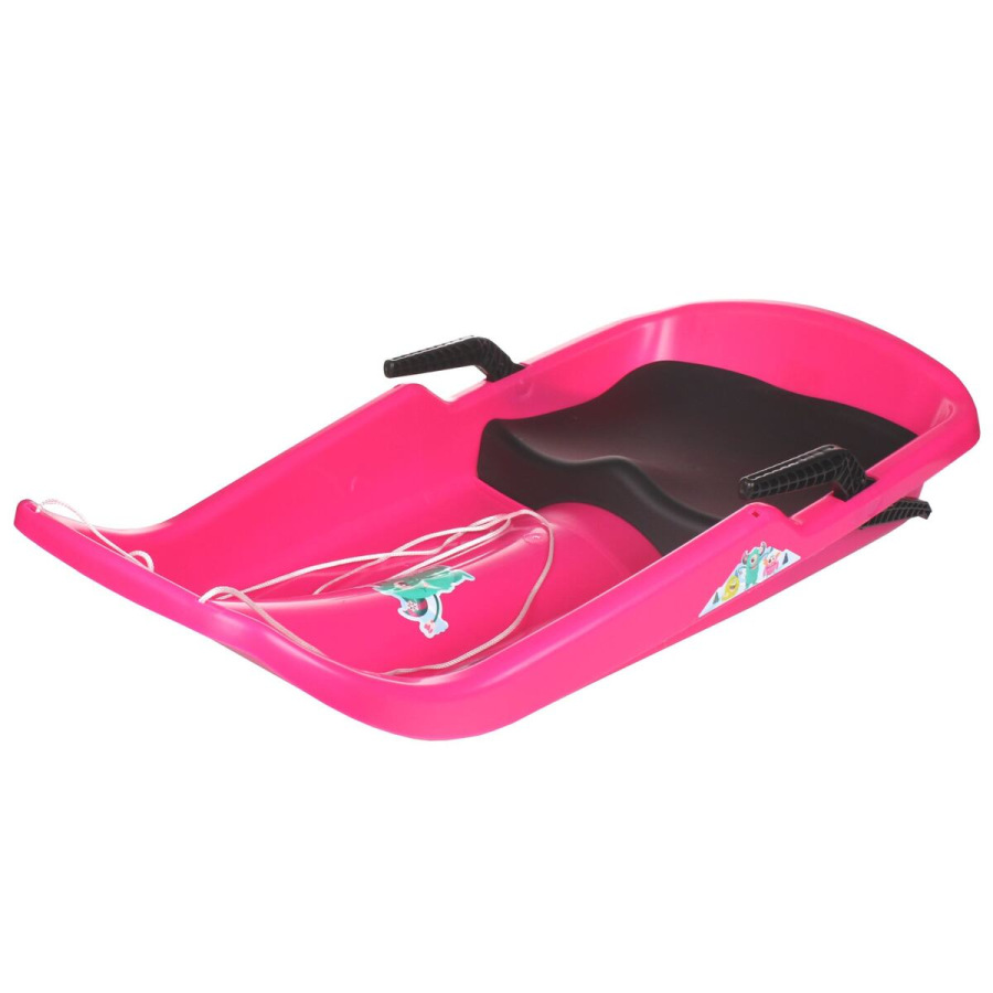 Cyclone plastové boby ružová