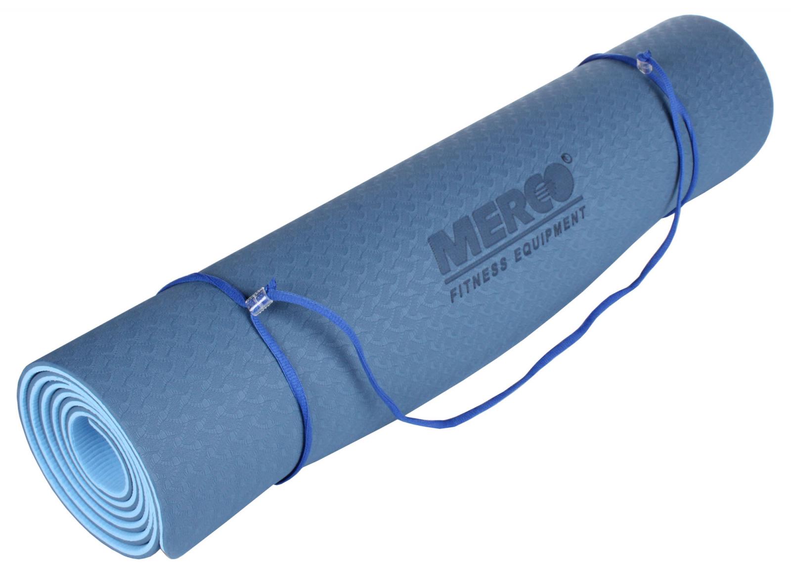 Obrázok MERCO -  Merco Yoga TPE 6 Double Mat podložka na cvičenie modrá