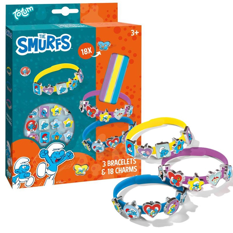 Šmoulovia vyrob si náramky