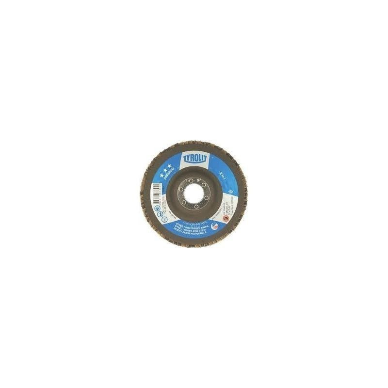 Kotuc Tyrolit 125x22,2mm, 27A, ZA40-B, oceľ/nerez, lamelovy, 2in1, Premium *** 1