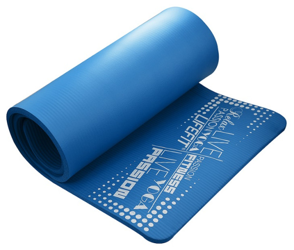 YOGA MAT EXKL+,180x58x1,5,modra 1