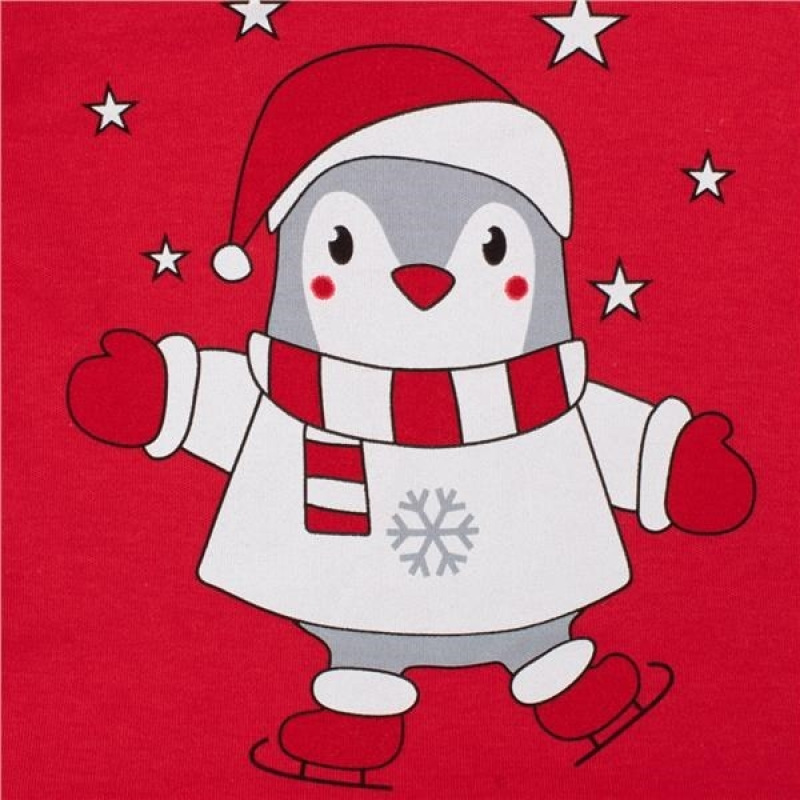 Dojčenské bavlnené šatôčky s čelenkou New Baby Winter Penguin 74 (6-9m) 3