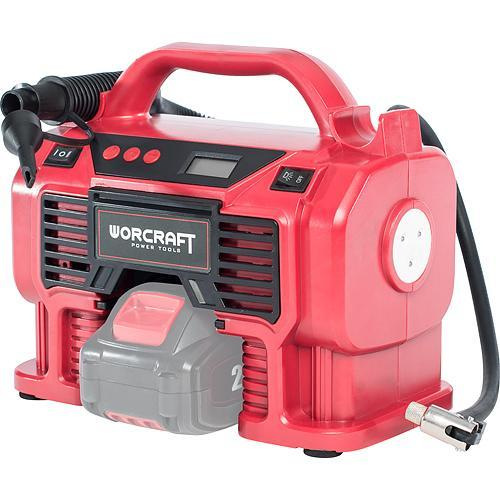 Kompresor Worcraft CAC-S20Li, 20V, 160 Psi, 11 Bar, LED svetlo 2