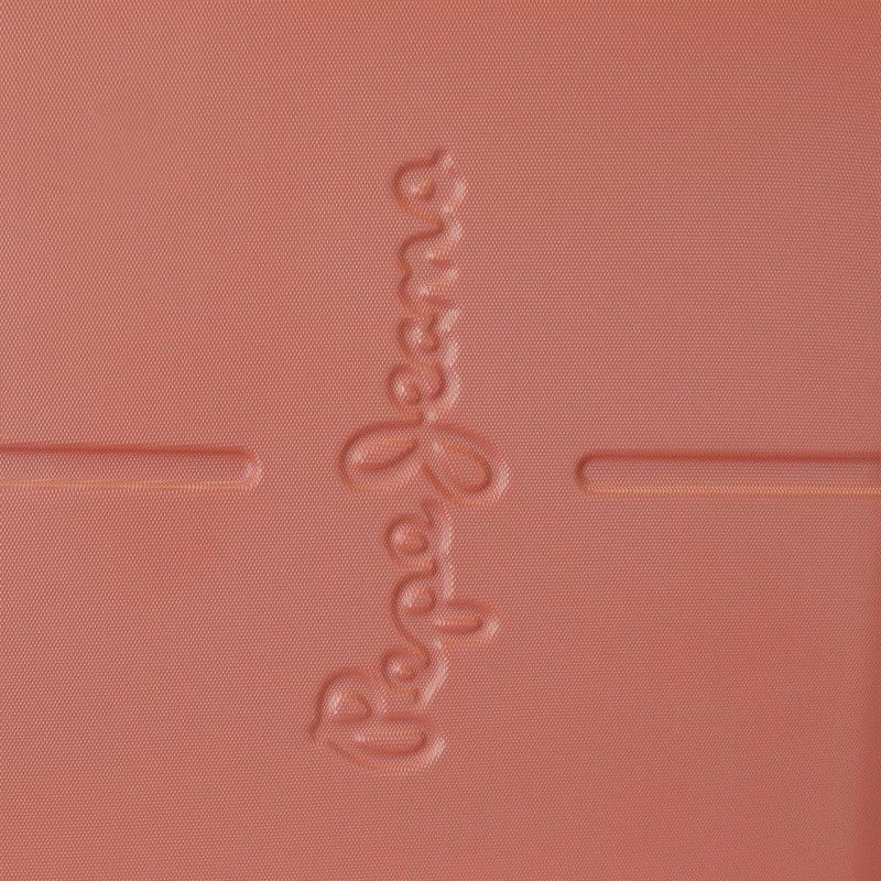 PEPE JEANS Highlight Terracota, ABS Cestovný kufor, 55x40x20cm, 37L, 7688626 (small exp.) 3