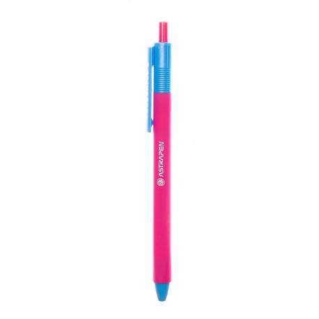 ASTRA ASTRAPEN Colorful, Guľôčkové pero 0,6mm, modré, stojan, mix farieb, 201022015