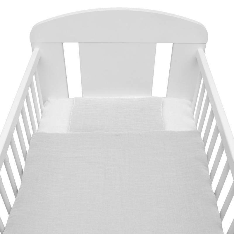 Mušelínový set s výplňou New Baby 80x70 cm ecru