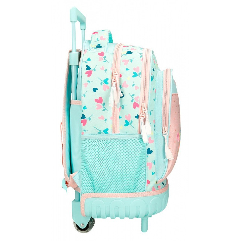 Školský batoh na kolieskach ROLL ROAD Queen of Hearts, 30L, 4852921 1