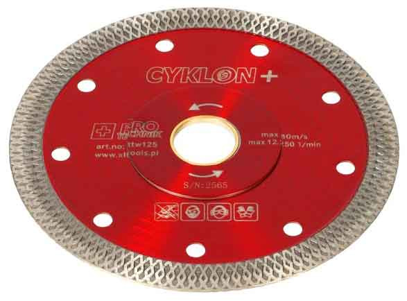 Diamantový kotúč extra tenký 125 x 1,2 x 22,2 mm, CYKLON 1