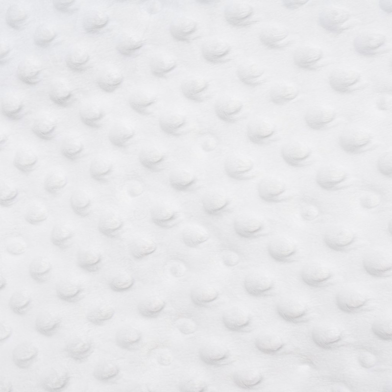 Luxusná šnurovacia Zavinovačka z Minky New Baby biela 75x75 cm 2