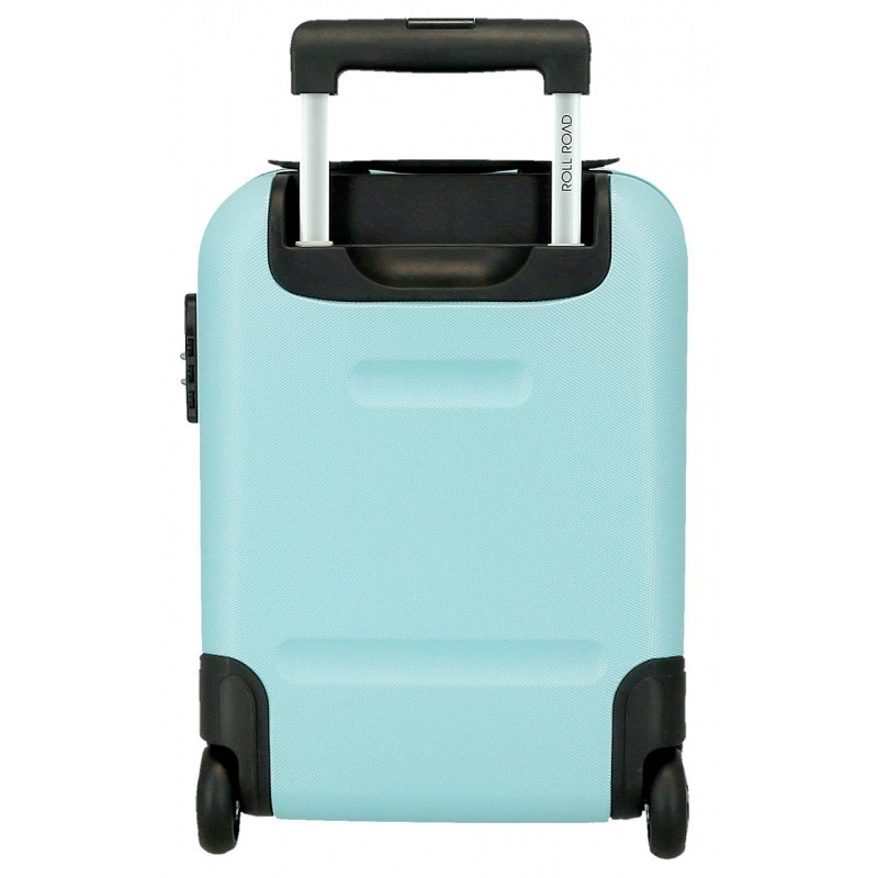 ROLL ROAD Flex Light Blue, Príručný mini cestovný kufor, 40x30x20cm, 24L,584996E 2