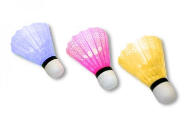 Loptička badmintonová 2710-6C - farebné 6ks