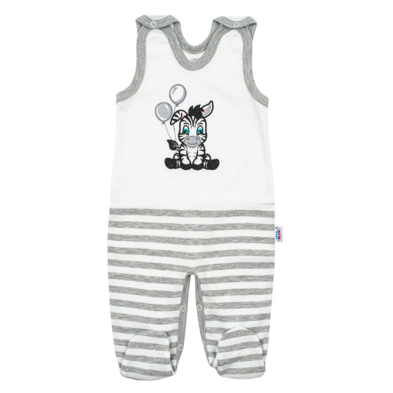 Dojčenské bavlnené dupačky New Baby Zebra exclusive 80 (9-12m)