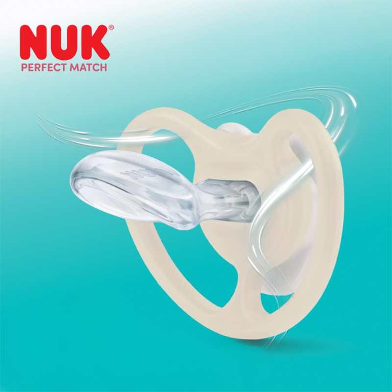 Dojčenský cumlík NUK Perfect Match Air Night FIREFLY/LION 0-6m 2ks 0-6 m 4