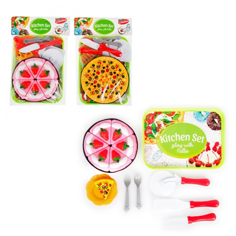 Kuchynský set pizza, torta