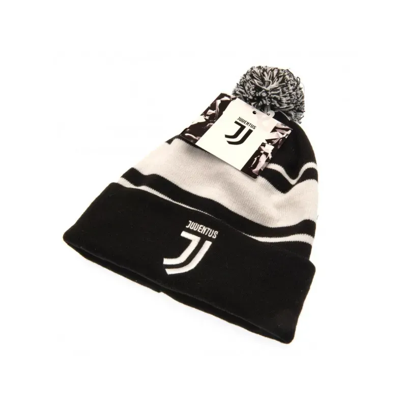 FOREVER COLLECTIBLES Štýlová zimná čiapka JUVENTUS Text