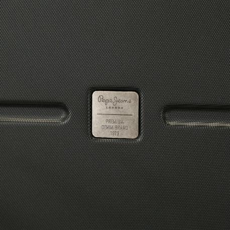 JOUMMA BAGS ABS kozmetický kufrík PEPE JEANS HIGHLIGHT Negro, 21x29x15cm, 9L, 7683921
