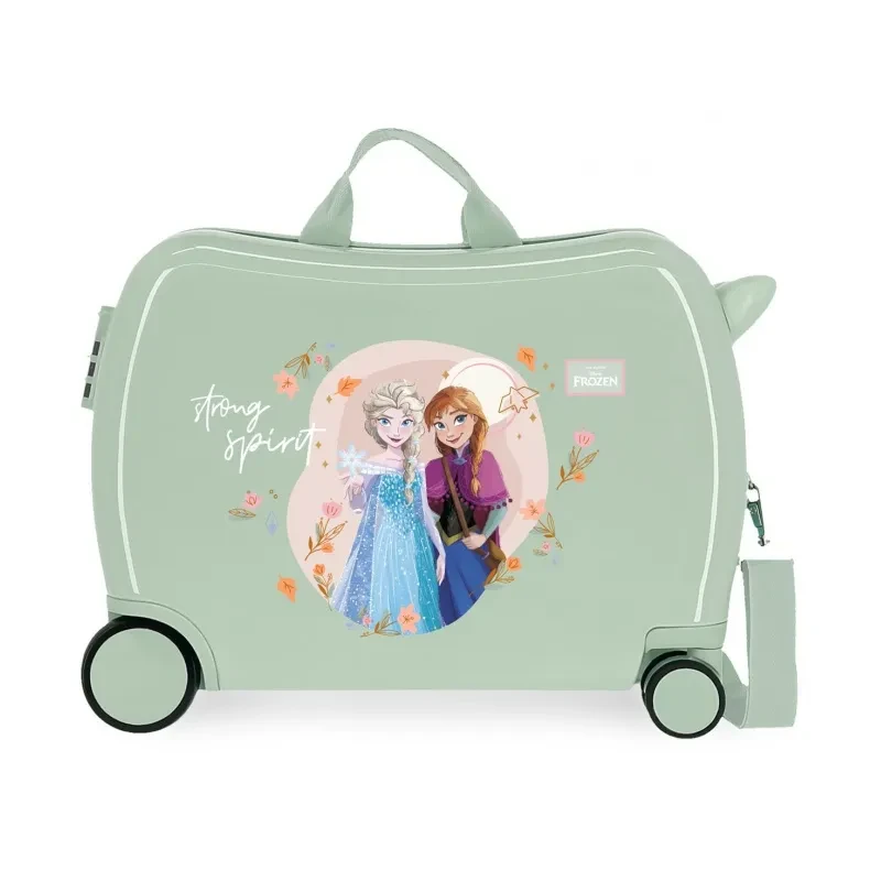 Detský cestovný kufor na kolieskach / odrážadlo DISNEY FROZEN Strong Spirit, 34L, 4929821