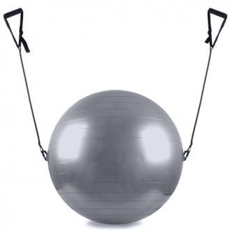 Gymnastická lopta posilňovacia 75cm posilňovacia strieborná