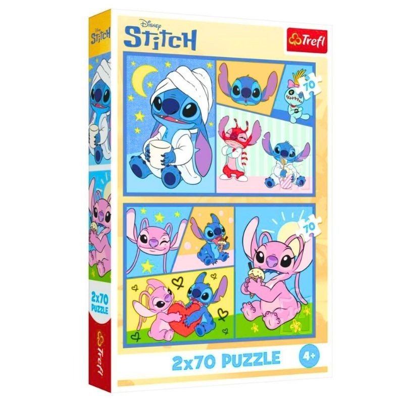 Puzzle Lilo & Stitch 2x70 dielikov