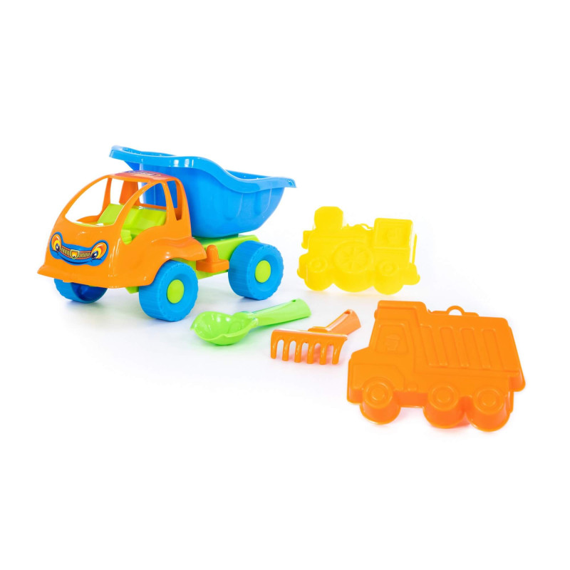 Nákladné autíčko na piesok s príslušenstvom, 4