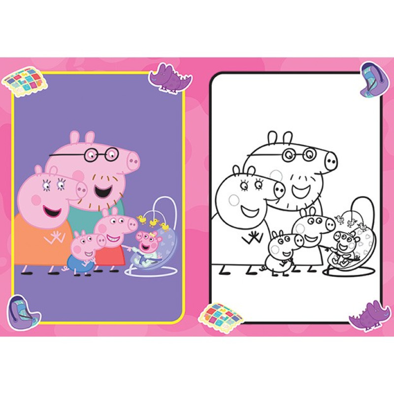 Maľovanky A5 Prasiatko Peppa 2